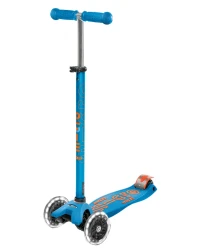 Trotinetă Micro Maxi Deluxe LED Caribbean Blue cumpăra în Chișinau. Foto 1