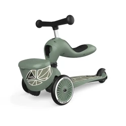 Самокат 2in1 Scoot&Ride Highwaykick 1 Lifestyle Green lines купить в Кишиневе. Фото 2