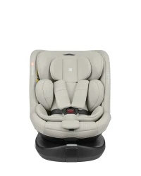 Автокресло 40-150 см (i-Size) Isofix KikkaBoo i-Round Light Grey, поворотное 360 купить в Кишиневе. Фото 2
