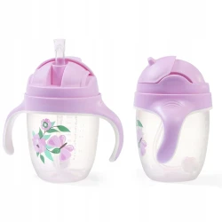 Cană cu pai BabyOno (6+ luni) 240 ml Violet cumpăra în Chișinau. Foto 2
