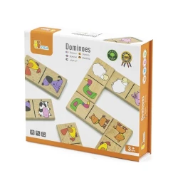 Настольная игра Viga Dominoes Animals купить в Кишиневе. Фото 1