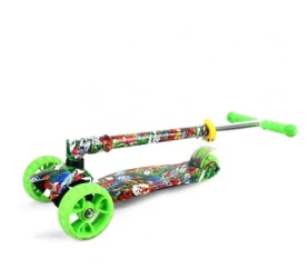 Самокат Chipolino Croxer Evo Green graffiti купить в Кишиневе. Фото 3