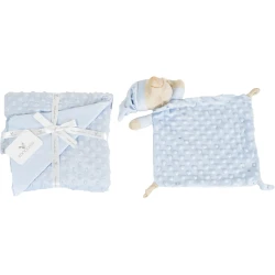 Пледик с игрушкой Moni Bennie Blue, 100x75 см купить в Кишиневе