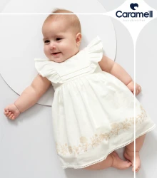 Rochiță fără mânecă Caramell Mini Lady Ivory & Ecru (9-12L) cumpăra în Chișinau. Foto 2