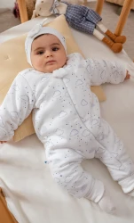 Salopetă Caramell Sleep Time Beige & Ecru (6-9L) cumpăra în Chișinau. Foto 2