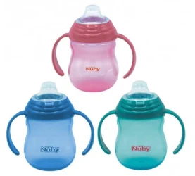Cană anti-varsare Nuby 6 luni+ 270 ml cumpăra în Chișinau. Foto 4