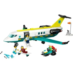 Конструкторы Lego City Emergency Air Ambulance Airplane, 403 элемента купить в Кишиневе. Фото 3