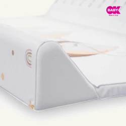 Пеленальник мягкий Ok Baby Fluffy White, 80x50 см купить в Кишиневе. Фото 3