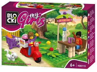 Set construcție Blocki MyGirls Summer Picnic Picnic de vara, 81 elemente cumpăra în Chișinau. Foto 1