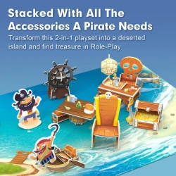 Пазл 3D Cubic Fun Pirate Treasure Ship, 157 элементов купить в Кишиневе. Фото 5