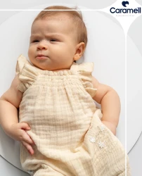 Комбинезон Caramell Smile Beige (1-3М) купить в Кишиневе. Фото 3
