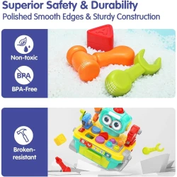 Jucărie interactivă Hola Toys 9 in 1 Robot Workbench cumpăra în Chișinau. Foto 5