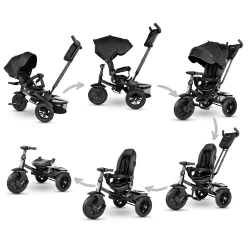 Трехколесный велосипед QPlay Premium Blue купить в Кишиневе. Фото 3