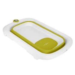 Cadita pliabila cu termometru Kikkaboo Rio Yellow, 83 cm cumpăra în Chișinau. Foto 2