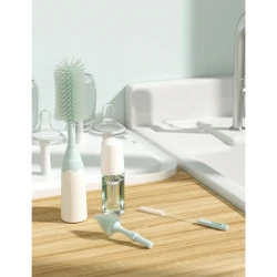 Perie electrică pentru biberoane Momcozy Push-Press Green cumpăra în Chișinau. Foto 3