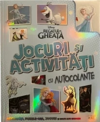 Carte Regatul de gheață. Jocuri și activități cu autocolante cumpăra în Chișinau. Foto 1