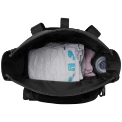 Geanta pentru mame KikkaBoo Cerise Black cumpăra în Chișinau. Foto 5