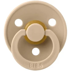 Пустышка круглая латексная Bibs Colour Taupe, 0-6 мес купить в Кишиневе. Фото 1