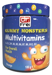 Jeleuri masticabile Dr. Frei Gummy Monsters Multivitamins, 60 buc. cumpăra în Chișinau. Foto 1