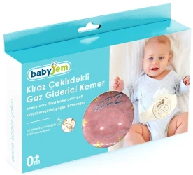 Centură anti-colici cu sâmburi de cireșe BabyJem Sleepy Cloud Roz cumpăra în Chișinau. Foto 8