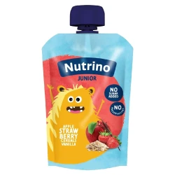 Piure Nutrino Junior din mar-capsuna-cereale-vanilie (3 ani+), 180 g cumpăra în Chișinau. Foto 1