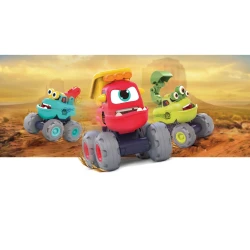 Set de masini inertiale Hola Toys Fun Monster Construction Truck cumpăra în Chișinau. Foto 3