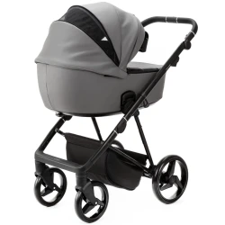 Коляска 2 в 1 Adamex Blanc Deluxe Dark Grey купить в Кишиневе. Фото 4