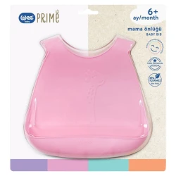 Слюнявчик из силикона WeeBaby Prime Розовый, Оранжевый, Фиолетовый, Голубой купить в Кишиневе. Фото 2