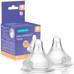 Tetină din silicon Lansinoh Natural Wave (6 luni+), 2 buc. cumpăra în Chișinau. Foto 1