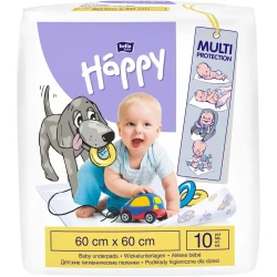 Pelinci de unica folosinta Bella Baby Happy (60x60 cm), 10 buc cumpăra în Chișinau. Foto 1