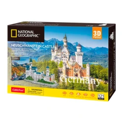 Пазл 3D Cubic Fun Neuschwanstein Castle, 121 элементов купить в Кишиневе. Фото 1