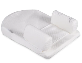 Подушка позиционер для детей против переворачивания Moni Memory Foam White купить в Кишиневе. Фото 1