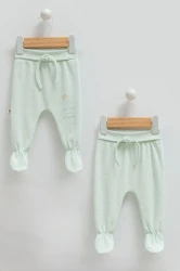 Штанишки Caramell Flaying Cars Turquoise, 2 шт. (0М) купить в Кишиневе. Фото 1
