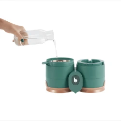 Robot de bucătărie din sticlă și oțel inoxidabil 4 in 1 Babymoov Nutribaby Glass cumpăra în Chișinau. Foto 2