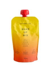 Пюре Nutriono Lab  Wake Up Snack Яблоко, апельсин, морковь и имбирь (24 мес+), 200 г купить в Кишиневе. Фото 1
