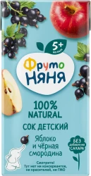 Suc măr-coacăză neagră ФрутоНяня (5 luni+), 200 ml cumpăra în Chișinau. Foto 1