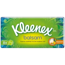 Servetele uscate Kleenex Balsam (3 straturi), 8 buc. cumpăra în Chișinau. Foto 1