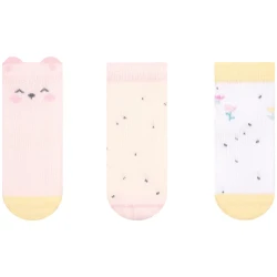 Ciorapei KikkaBoo cu urechi 3D Hedge-hugs, 3 buc. (24-36L) cumpăra în Chișinau. Foto 3