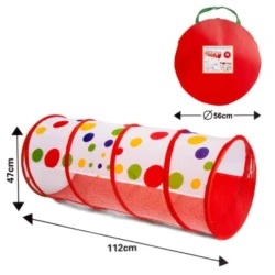 Tunel pentru joaca Essa Toys Red cumpăra în Chișinau. Foto 3