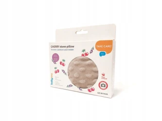 Подушка от колик с вишневыми косточками Babyono Beige купить в Кишиневе. Фото 4