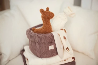 Organizator scutece Jollein Spring Knit Chestnut cumpăra în Chișinau. Foto 3