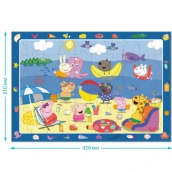 Пазл Dodo Летние каникулы, серия Peppa Pig, 50 элементов купить в Кишиневе. Фото 4