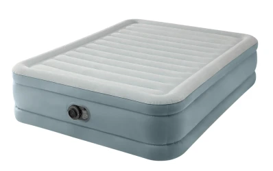 Надувная подушка Intex Velur Downy Pillow со встроенным электрическим насосом 220 В купить в Кишиневе. Фото 1