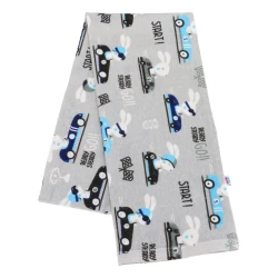 Пелёнка из хлопковой фланели New Baby Ready Steady Go (70x80 см), 1 шт купить в Кишиневе. Фото 1