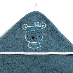 Prosop de baie PernaMea Teddy Turquoise, 90x90 cm cumpăra în Chișinau. Foto 3