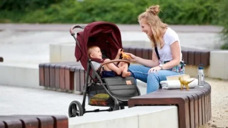 Carucior de plimbare Kinderkraft Grande 2020 Grey cumpăra în Chișinau. Foto 16