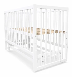 Комплект: Кроватка Kuzea Sofia White + Комод-пеленальный столик PernaMea HappyBaby 600 White купить в Кишиневе. Фото 2
