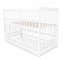 Комплект: Кроватка Kuzea Sofia White + Комод-пеленальный столик PernaMea HappyBaby 600 White купить в Кишиневе. Фото 3