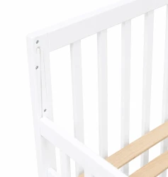 Комплект: Кроватка Kuzea Sofia White + Комод-пеленальный столик PernaMea HappyBaby 600 White купить в Кишиневе. Фото 11