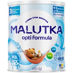 Lapte praf Малютка Opti Formula 3 (12 luni+), 400 gr cumpăra în Chișinau. Foto 1